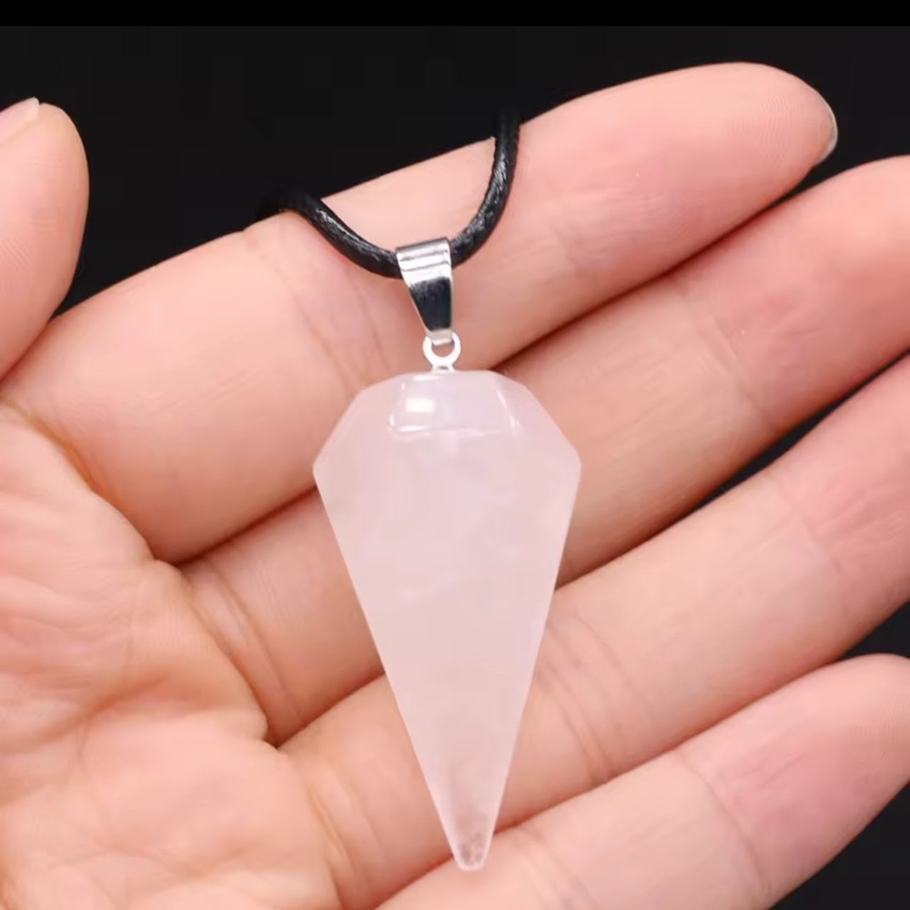 Natural Rose Quartz Necklace – Love, Harmony & Timeless Style